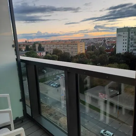 Hanza Tower Sunny Apartment Szczecin Exterior photo